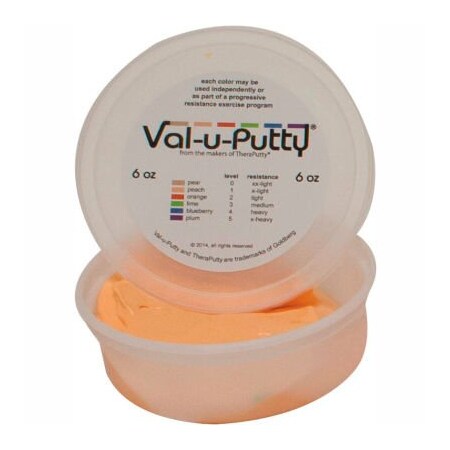 Fabrication Enterprises Val-u-Putty Exercise Putty, Peach, X-Soft, 6 Ounce 742082